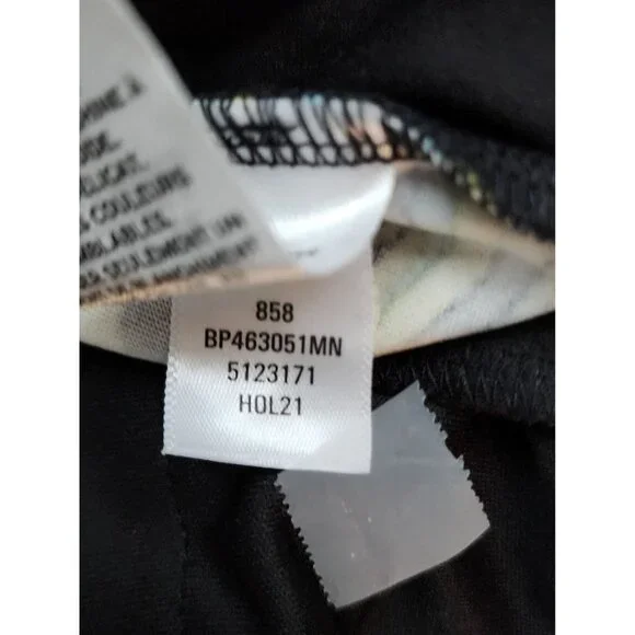 Be Proud Women's Multicolor Animal Print Flat Front Straight Leg Pants Large NWT - Picture 5 of 12